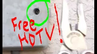 How to Connect Cables to Get Free HD TV Channels Legally [upl. by Anoiuq]