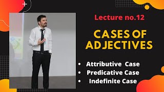 Adjective Cases  Attributive predicative postpositive [upl. by Gerbold]