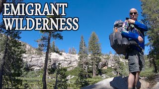 Emigrant Wilderness Solo Backpacking  My First Sierra Nevada Trip [upl. by Aihsram]