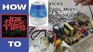 Vicks Cool mist Humidifier Repair  How To  JoeteckTips [upl. by Dahsra]