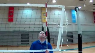 Sports Imports Volleyball Net System Setup Wildcats [upl. by Randene]