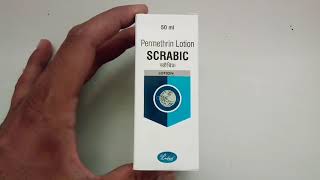 Scrabic lotion permethrin uses benefits side effects how to use review in Hindi [upl. by Heisel]