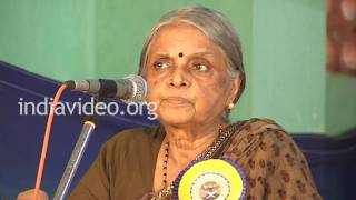 Speech by Sugathakumari Cotton Hill School Thiruvananthapuram [upl. by Loggia]