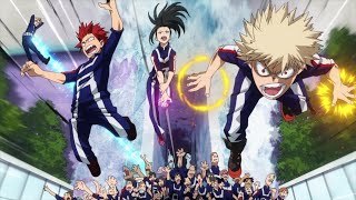 ALL THE FIGHTS Sport Festival Tournament My Hero Academia S1 [upl. by Putnem]