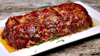 HOMEMADE MEATLOAF RECIPE  How To Make Meatloaf [upl. by Emma687]