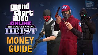 GTA Online Guide  How to Make Money with The Diamond Casino Heist [upl. by Assile]