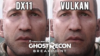 Ghost Recon Breakpoint Vulkan vs DX11 Performance Analysis [upl. by Assirram]