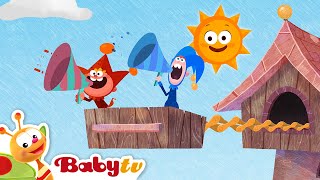 Wakker worden slaapkop  BabyTV Nederlands [upl. by Ecirpac]