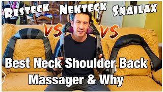 Best Neck Back amp Shoulder Massager amp Why Which One Mom amp I Recommend [upl. by Shannen]