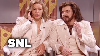 The Barry Gibb Talk Show Bee Gees Singers  SNL [upl. by Barrie811]