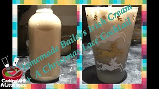 Homemade Baileys Irish Cream Recipe  A Christmas Lace Cocktail [upl. by Teerell210]