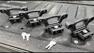 F150 Bed Tie Down Review  ISSYAUTO Tie Down Anchors [upl. by Dinan]