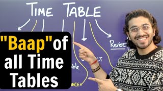 The Best Time Table for every student  5 Big Mistakes  SuperTips [upl. by Annai]