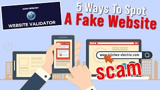 5 Ways To Spot A Fake Website [upl. by Hanima]