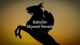 Arabic Remix Song Babylon Furkan soysal Slowed Reverb [upl. by Eronaele]