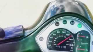 Vespa GTS Super 300 top speed acceleration all stock [upl. by Ursa]