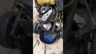 Briggs amp stratton backfiring through carb 125 hp engine [upl. by Cissiee37]