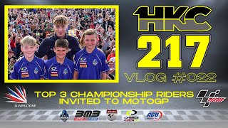 Top 3 fimminigp 🇬🇧 riders invited to motogp  HKC217vlog 022 [upl. by Ellora]