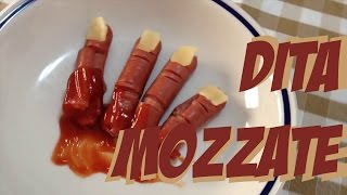 Ricetta per Halloween al microonde  dita mozzate fastmicrowave [upl. by Philippa102]