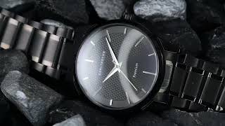 Carlington premium series black colour analog wrist watch [upl. by Britt380]