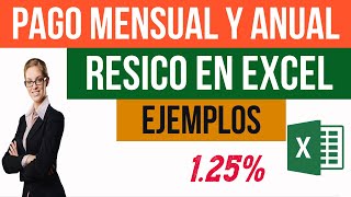 Determinación del Pago Mensual y Anual del Régimen Simplificado de Confianza en Excel 2024 ✅ [upl. by Delija]