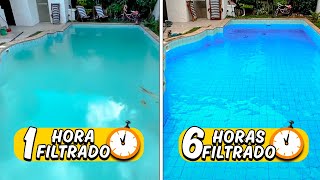 ¿Cuánto tiempo debo filtrar mi piscina cada día [upl. by Lady798]