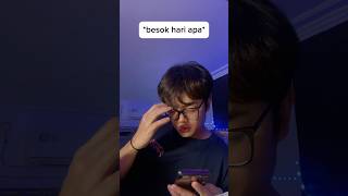 Hari minggu yang asik cuma sampe jam 12 siang kalau sore udah 💀 pov related lucu memes comedy [upl. by Ydnir]