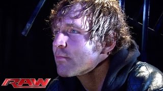 Dean Ambrose discusses his issues with Bray Wyatt Raw November 10 2014 [upl. by Sinegra]