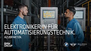 Azubifakten  Ausbildung zum Elektroniker für Automatisierungstechnik wmx I BMW Group Careers [upl. by Oirevlis]