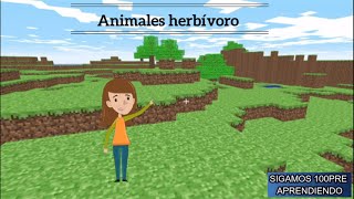 HERBÍVOROS  ANIMALES HERBIVOROS PARA NIÑOS [upl. by Ecidnarb481]