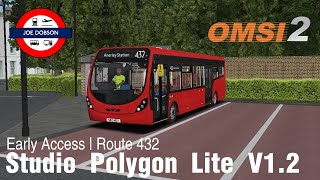 OMSI 2  NEW Wright Streetlite V12  Addon London  Route 432 [upl. by Toney]