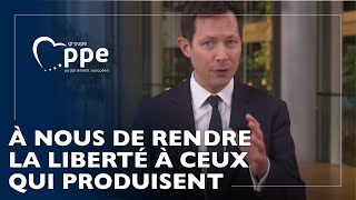 À nous de rendre la liberté à ceux qui travaillent créent et produisent [upl. by Idnem]