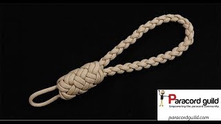 Paracord wrist lanyard [upl. by Ylloj886]