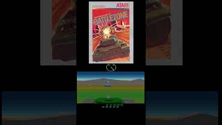 Atari 2600 Box Art vs Game Play  BattleZone  1983 [upl. by Nytram]