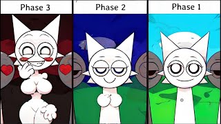 All Phases of Wenda in New SUS Incredibox Sprunki 2 From Phase 1 to Phase 3 [upl. by Pasia535]