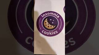 Insomnia Cookies Cinnamon Bun Filled Classic Cookie insomniacookies crumblcookies cookie food [upl. by Amirak]