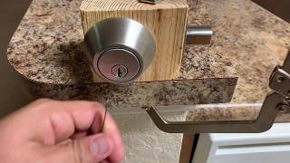 Pick A Deadbolt Lock SUBSCRIBE [upl. by Nibram]