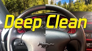 How To Deep Clean Your Steering Wheel [upl. by Giffy]