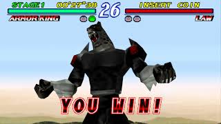 Tekken 2  Armor King Gameplay [upl. by Ztnaj897]