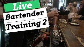 Become a Bartender Live Training Part 2 [upl. by Euh632]