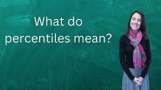 What are percentiles and quartiles [upl. by Ahseined807]