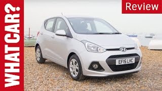 Hyundai i10 review  wwwwhatcarcom [upl. by Janela]