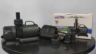 POMPA KOLAM KOI SAKKAI PRO ECO 10000 LH HEMAT ENERGY 60 WATT  water pump [upl. by Erej]