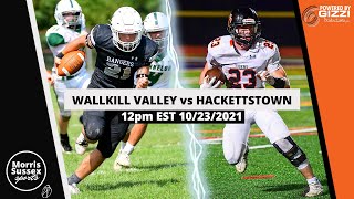 Football Wallkill Valley vs Hackettstown [upl. by Ellehsar]