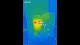 InterNACHI FLIR ONE electrical panel inspection [upl. by Aknaib]