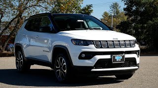 2022 Jeep Compass Limited Review  Walk Around and Test Drive [upl. by Mcgraw]