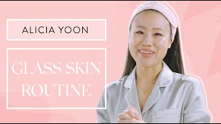 Peach amp Lily Founders Glass Skin Routine  Alicia Yoon [upl. by Iasi]