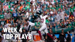 Top Plays from Week 4  NFL 2023 Highlights [upl. by Anyar38]