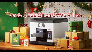 Christmas is approaching Try the Procolored V6 UV printer make this Christmas special [upl. by Hallie]