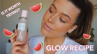 NEW GLOW RECIPE TONER REVIEW Is it worth it or not [upl. by Karlise41]